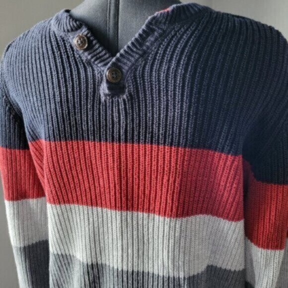 Vintage  Point Zero Cotton men's Sweater Sz Large - Picture 4 of 14